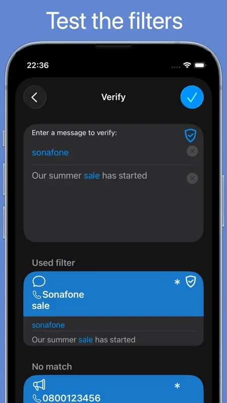 SMS FilterPro screenshot 5 of 7