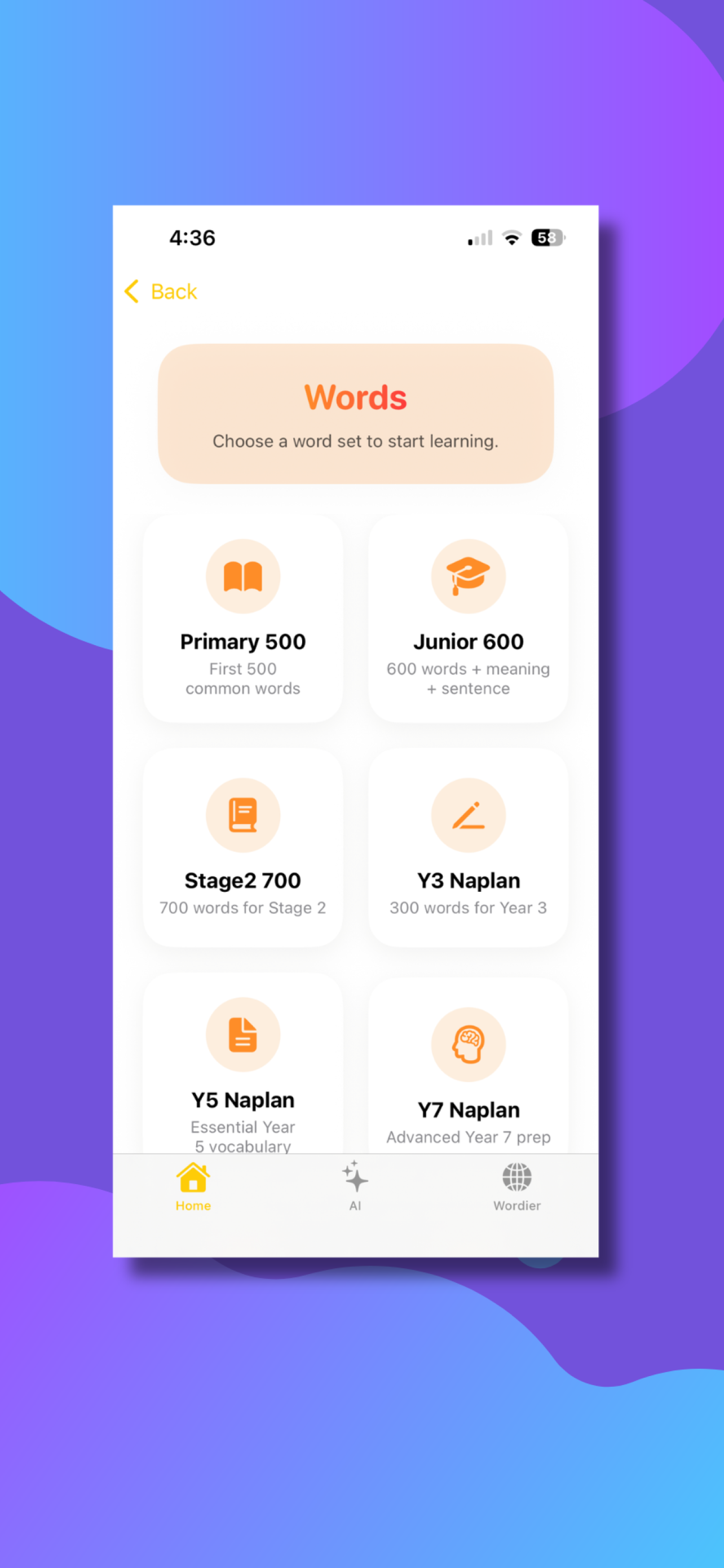 Wordier - vocabulary fun screenshot 5