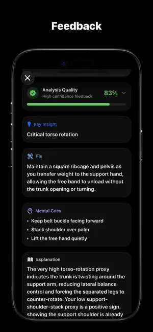 CaliCoach screenshot 2
