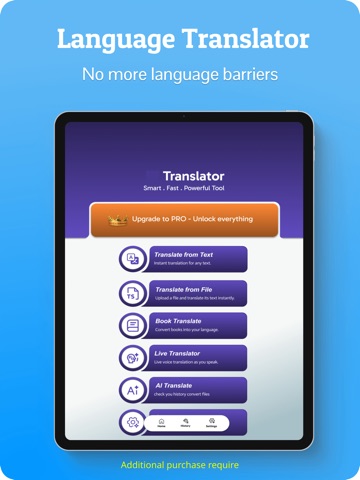 AI Translator – Translate iPad screenshot