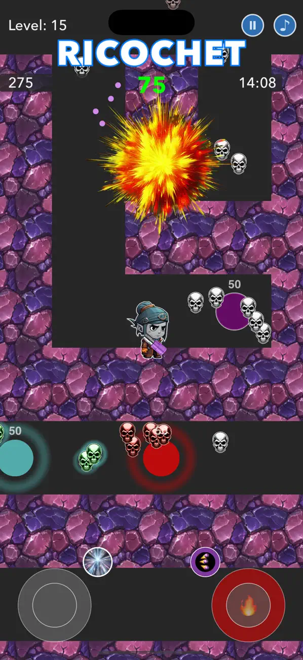 Screenshot #2 pour Ricochet Maze