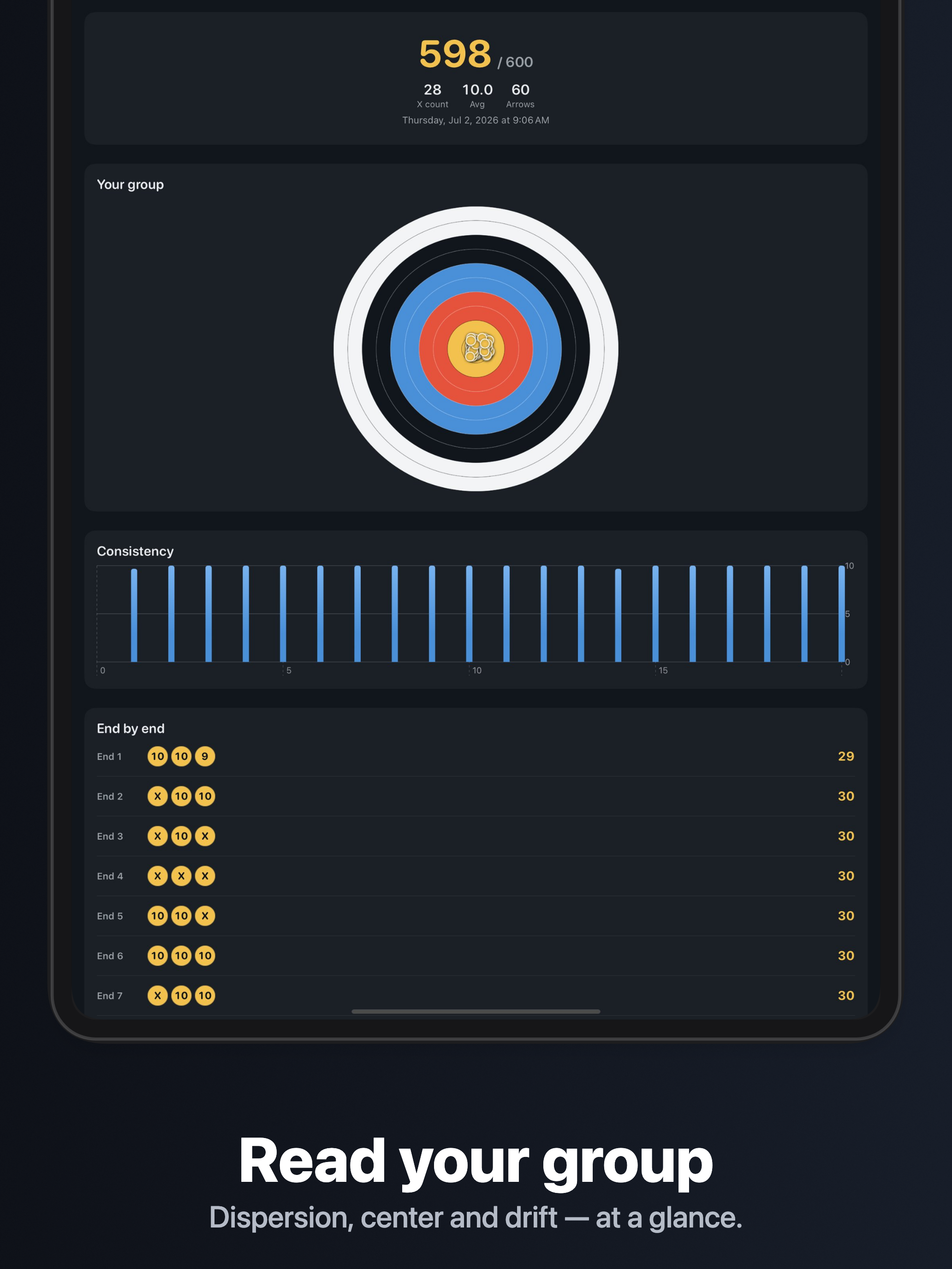 TenRing: Archery Score & Plot screenshot 10
