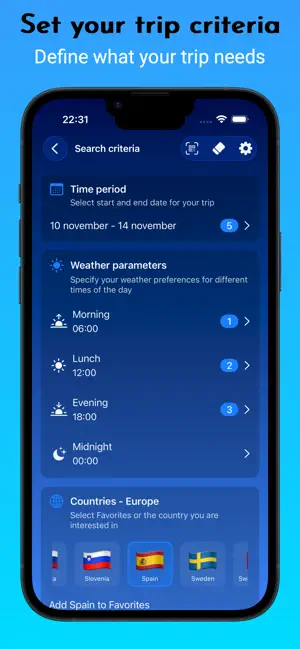 BlueScore: Smart Trips screenshot 1