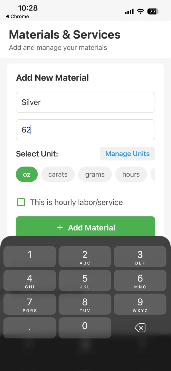 Screenshot #3 pour PiecePricer