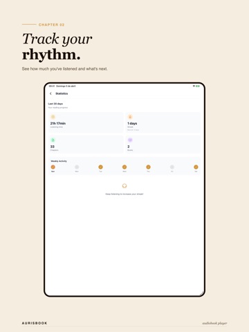 AurisBook: Offline Audiobooks ipad screenshot 4