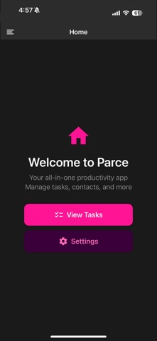 Parce Mobile screenshot