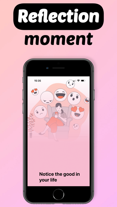 Lumi: Gratitude Journal Widget iPhone screenshot 6 - Health & Fitness app