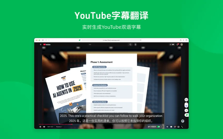 Capture d'écran de 彩云小译 - AI网页翻译插件 sur iPhone 3