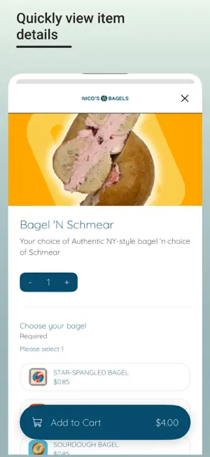 Nico's Bagels screenshot 3
