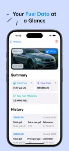 FuelAtom: Gas Tracker screenshot #3 for iPhone