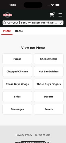 Those Guys Pies LV iPhone screenshot