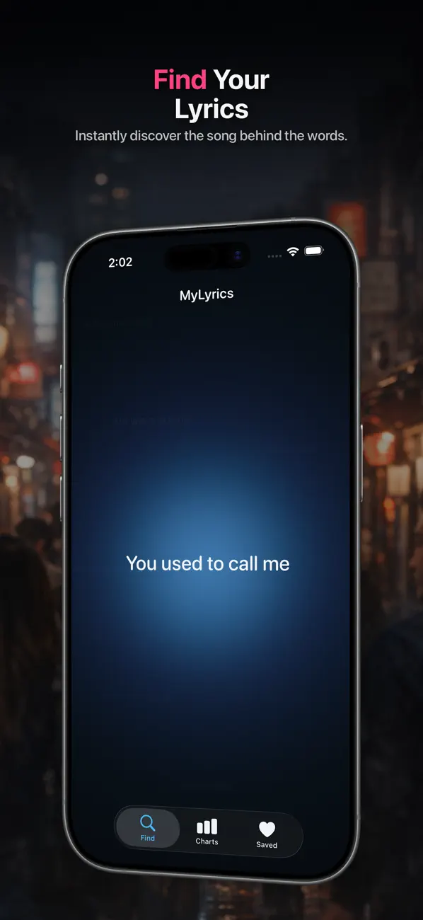 Screenshot #1 pour MyLyrics - Trouver la Chanson