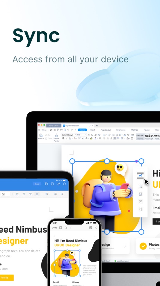 #7. WPS Office: PDF, Docs, Sheets (iOS) โดย: KINGSOFT OFFICE SOFTWARE CORPORATION LIMITED