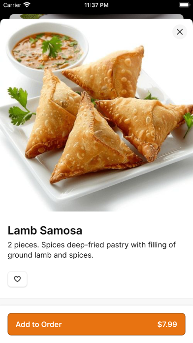 Himalayan Curry Nashua iPhone screenshot 4 - Food & Drink app