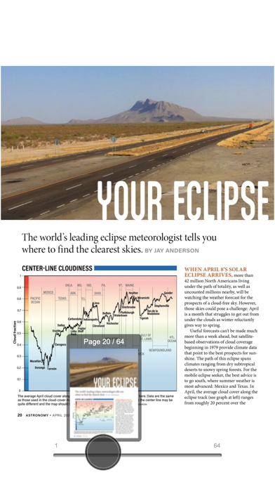 Astronomy Magazine Screenshot