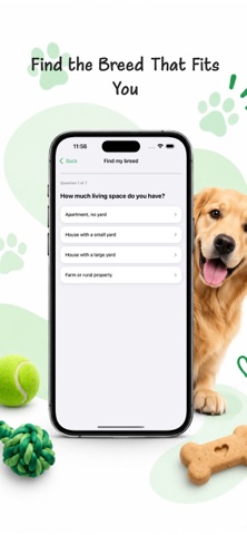 PawMatch:Find Your Perfect Dog iPhone screenshot