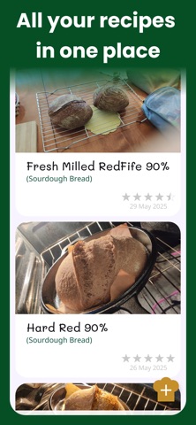 Sourdough Recipe Dragon iPhone screenshot