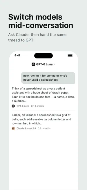 ChatBuddy: Every AI, One App screenshot 3
