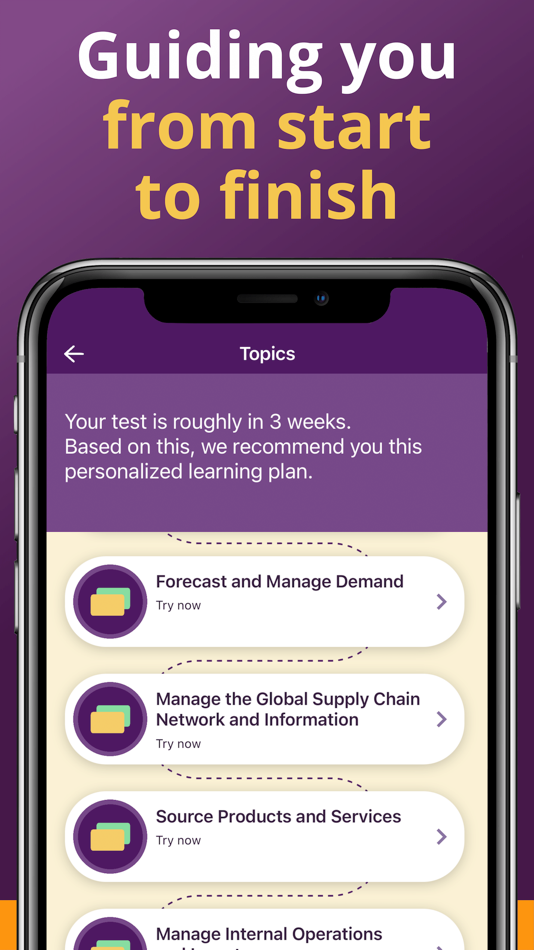 #5. APICS CSCP: Exam Prep 2025 (iOS) 由: FLUENT AAC TECHNOLOGY S.R.L.