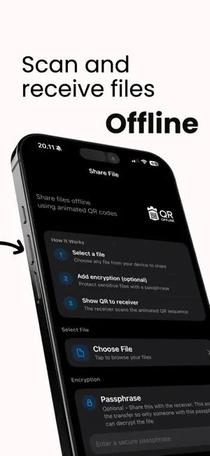 QR Offline - Lite screenshot 2
