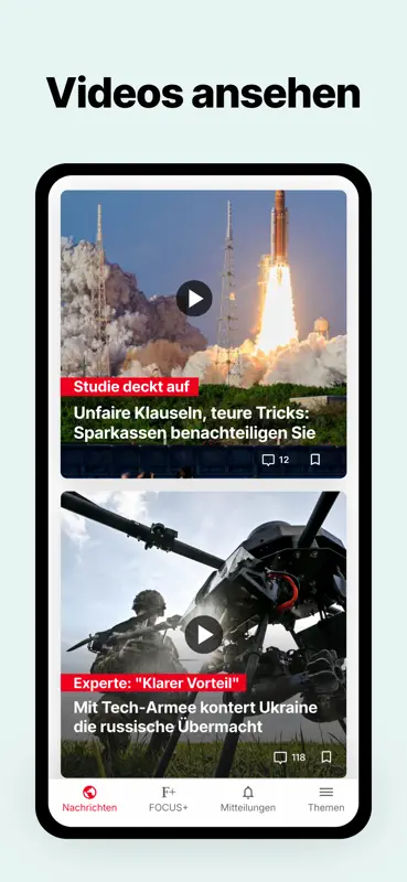 FOCUS online Nachrichten screenshot 8 of 8