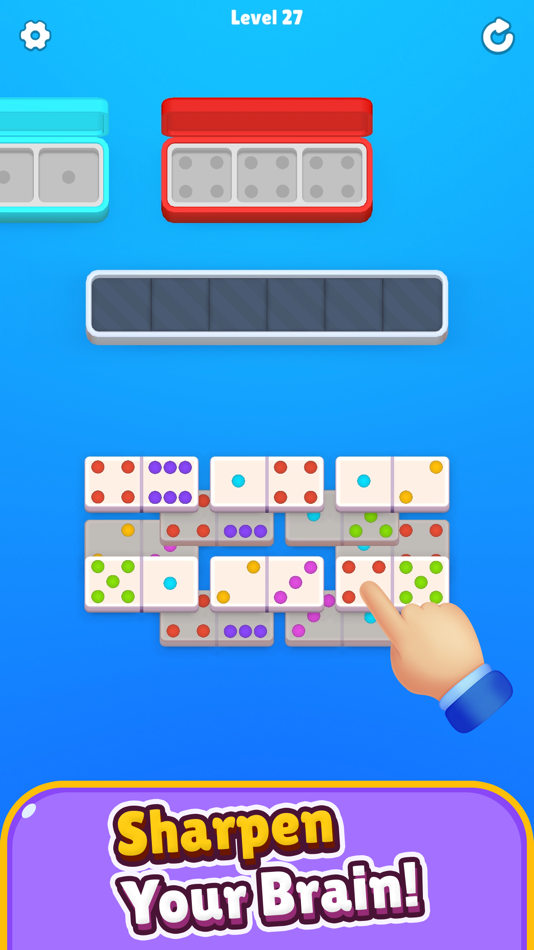 #3. Domino Matcher 3D (iOS) 由: RUBY OYUN VE YAZILIM DANISMANLIK SANAYI TICARET ANONIM SIRKETI