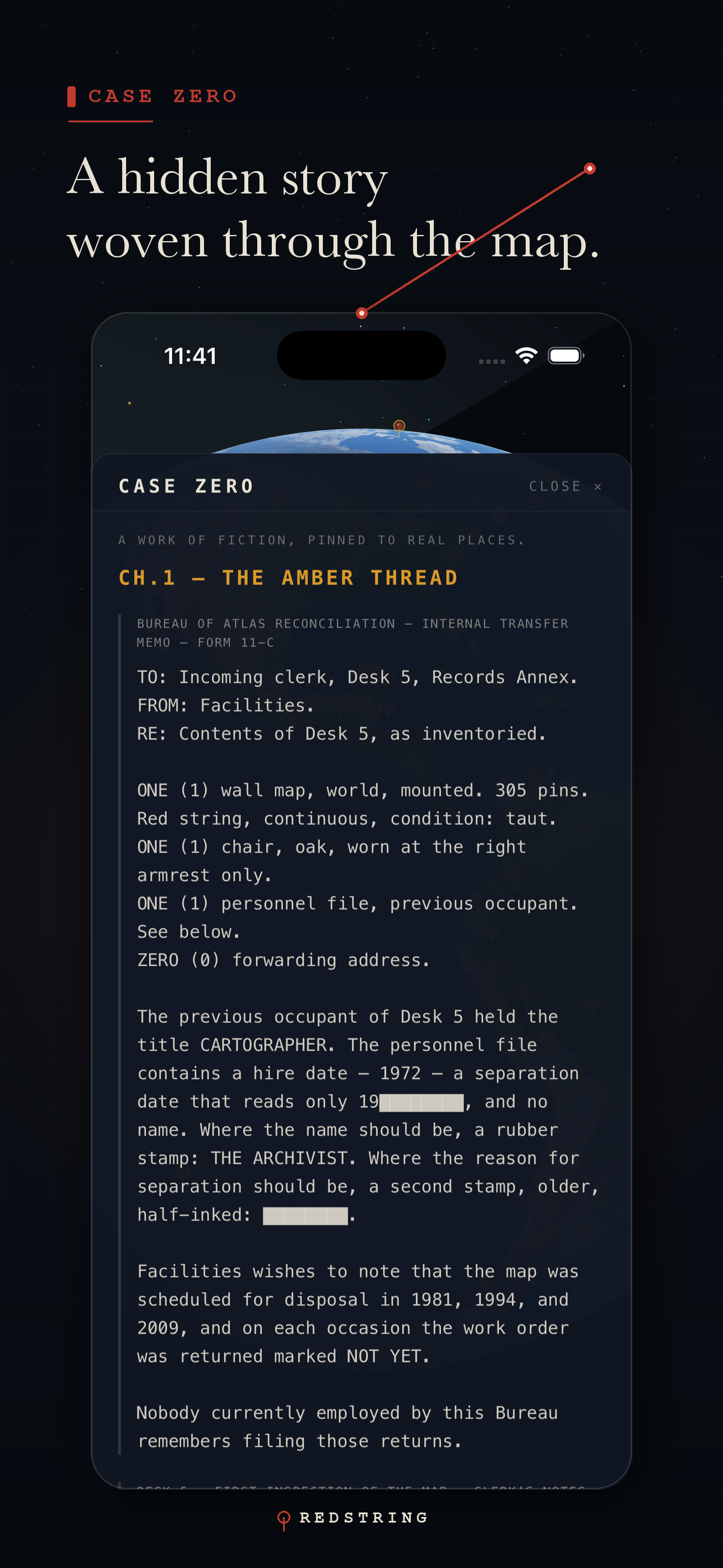 Redstring: Ancient Mystery Map screenshot 5