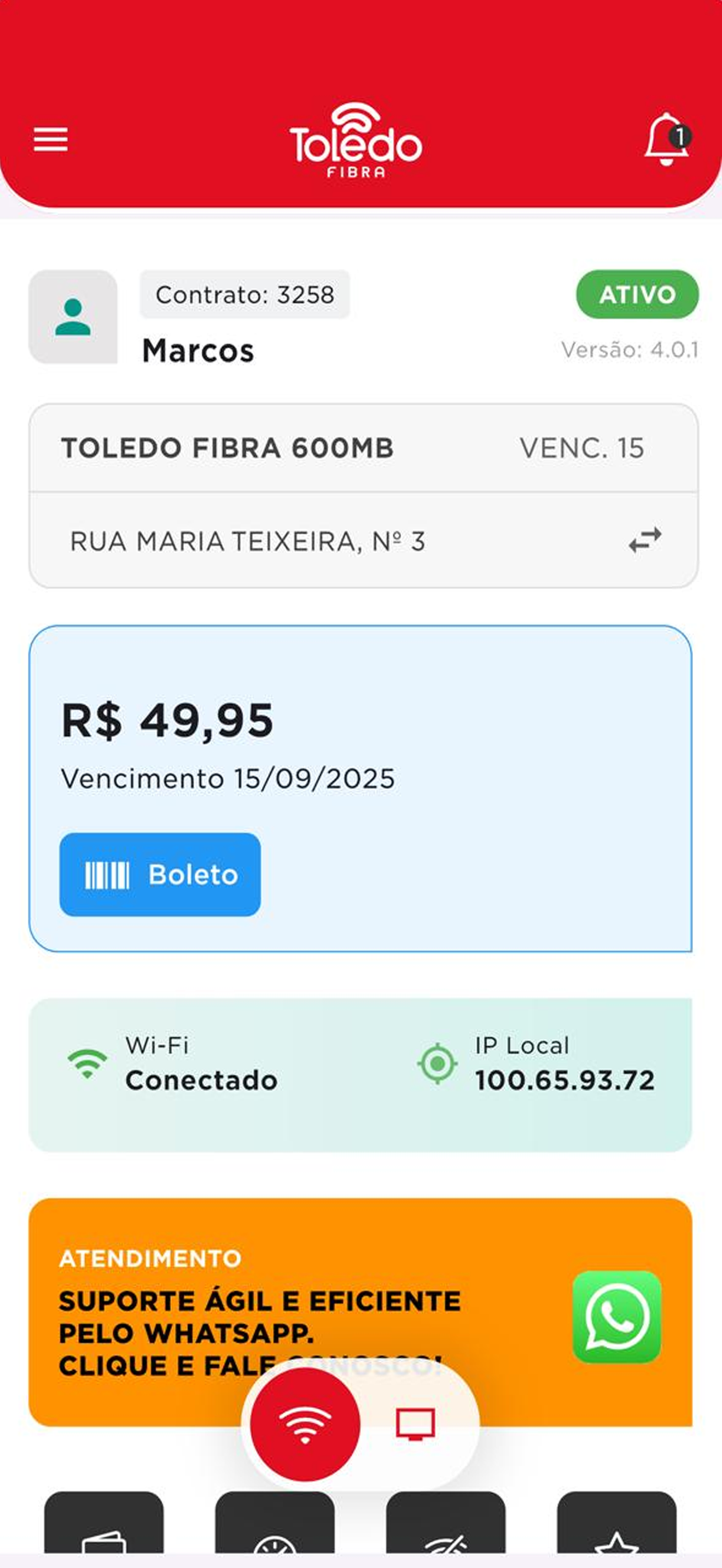 Toledo Fibra