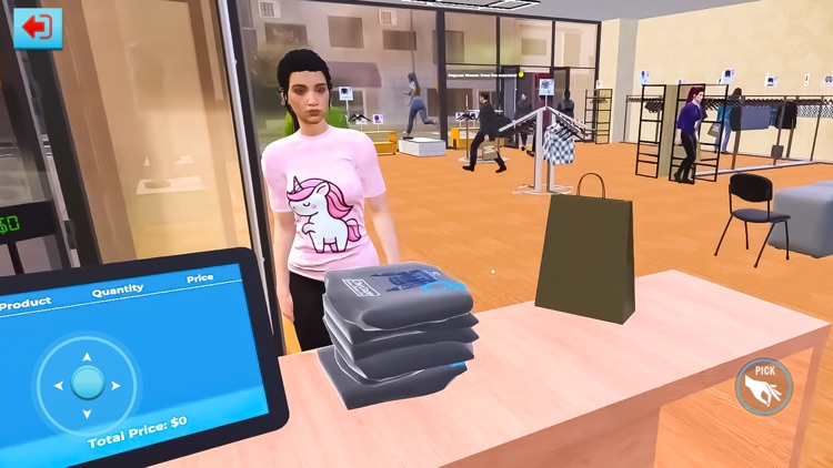 Clothing Store Sim Games 3D
