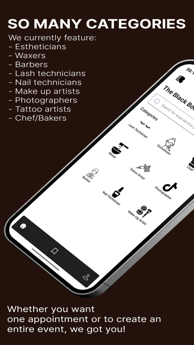 Black Book Beauty Appointments iPhone screenshot 15 - Lifestyle app