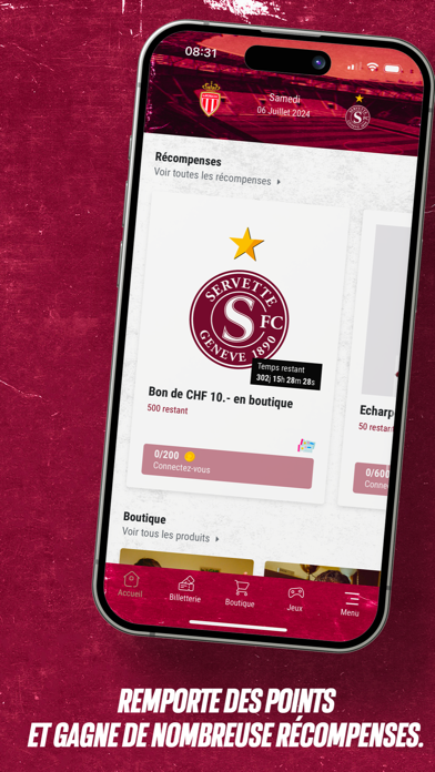Servette Football Club Screenshot