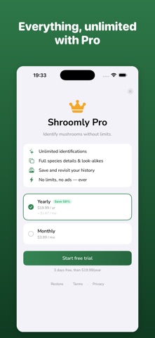 Shroomly: Mushroom Identifier Screenshot 4 of 5