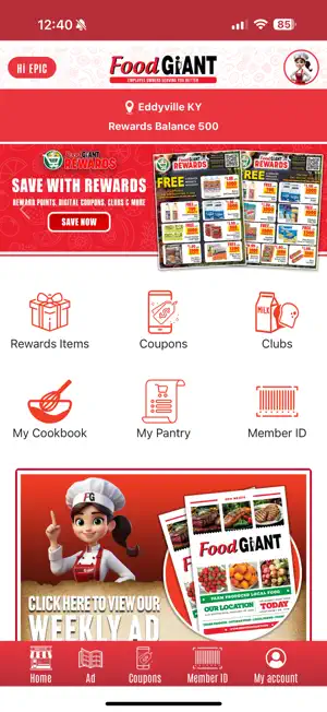 Food Giant KY screenshot 1