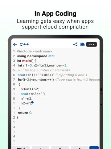 Vidhyadeep University AI App iPad screenshot