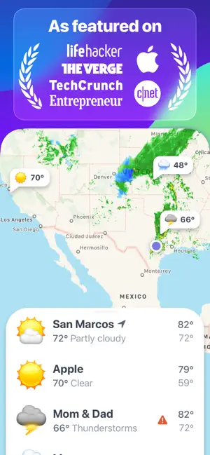 Weather Up + AccuWeather Data screenshot 3