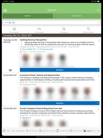 EarthX iPad screenshot