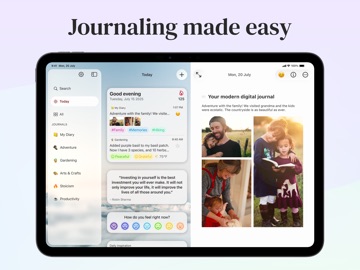 Diarly: Diary, Private Journal iPad screenshot