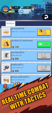 Zombie Township iPhone screenshot