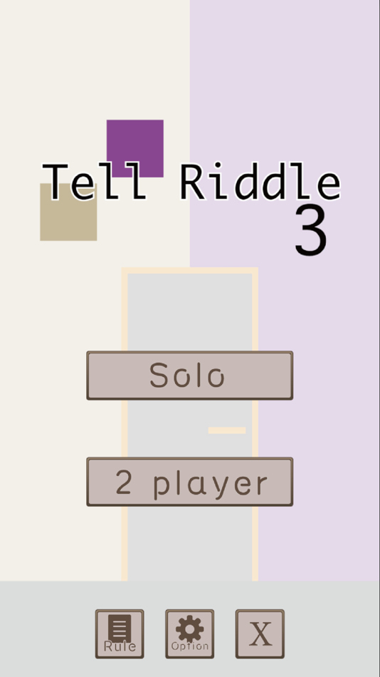 #1. Escape game Tell a Riddle3 (iOS) 由: Mitsuaki Itasaka