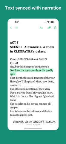 Shakespeare's Complete Works iPhone screenshot