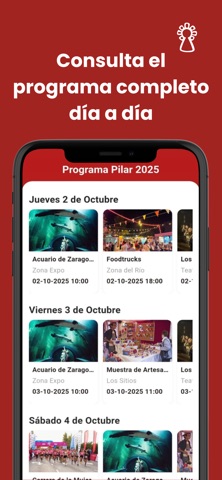 Fiestas del Pilar - Pilares screenshot