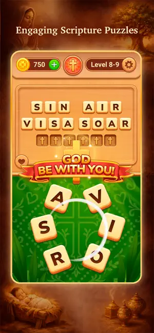 Bible Word Connect Game screenshot 3