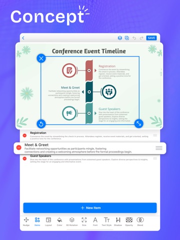 Infographic Maker iPad screenshot