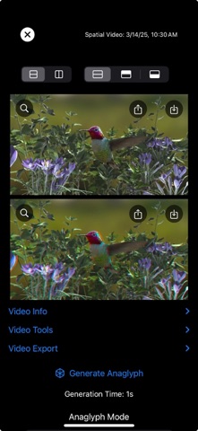 Anaglyph 3D screenshot