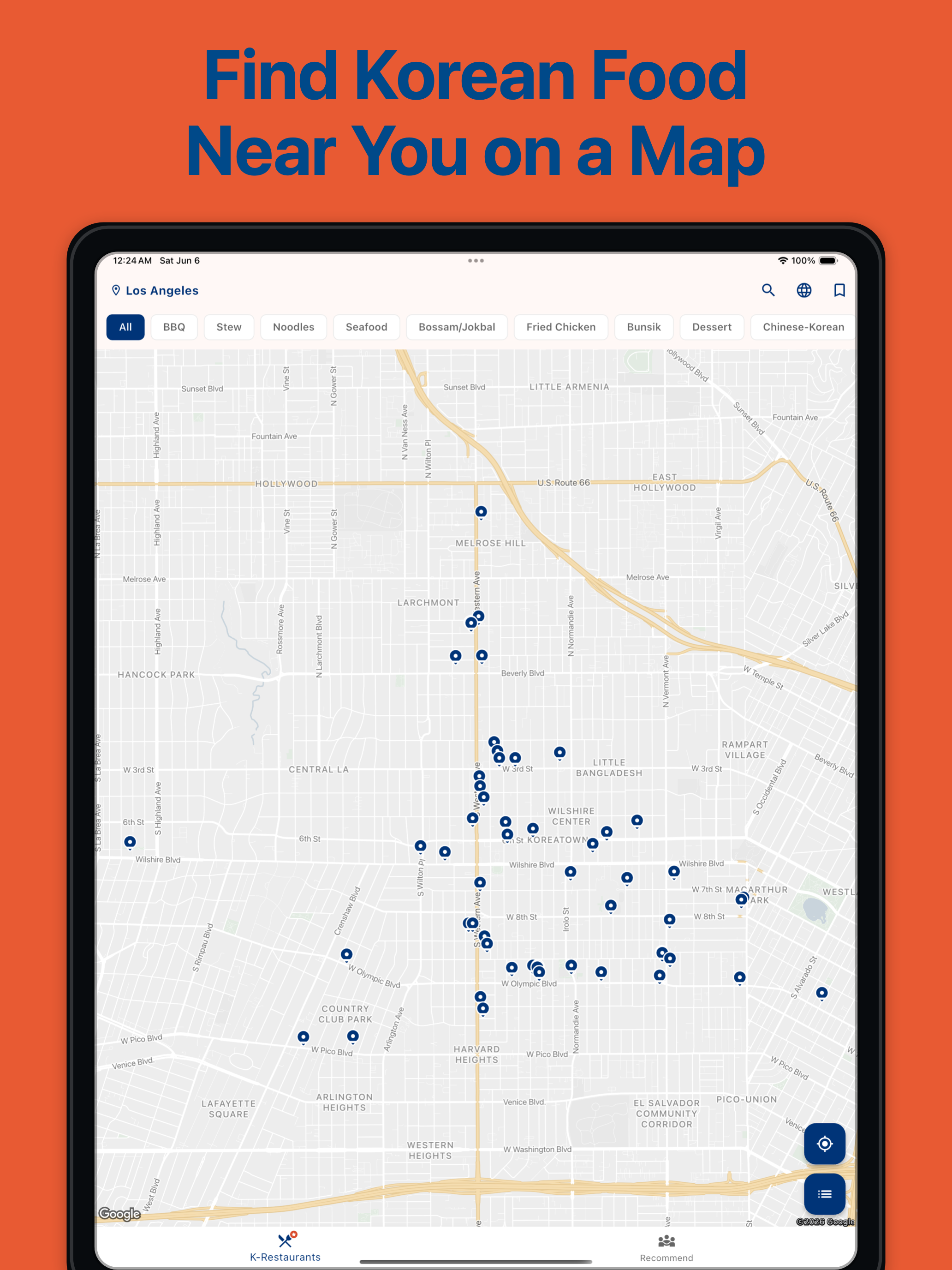BapMap Korean Restaurant Guide screenshot 14