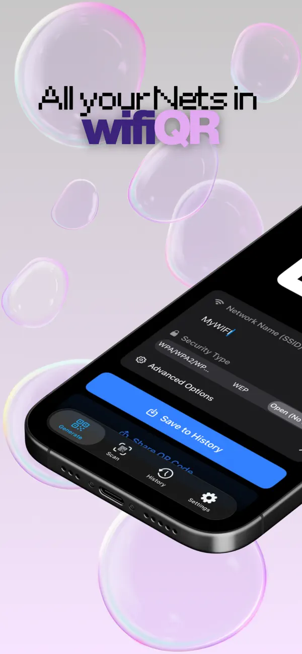 Screenshot #2 pour Générateur de code QR WiFi