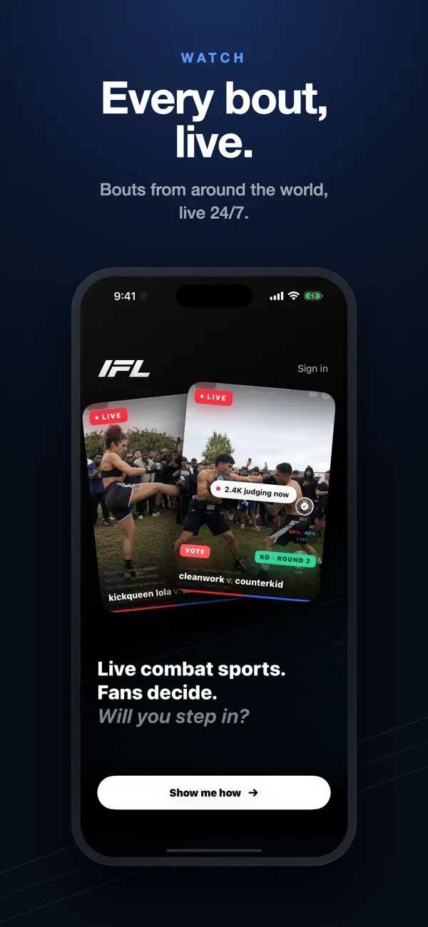 Screenshot #1 pour Internet Fight League