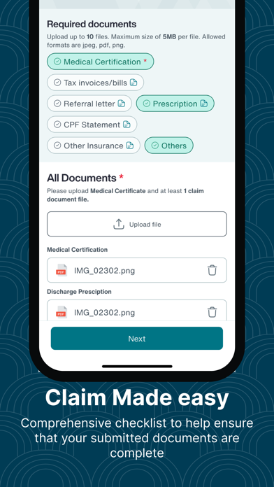 Aon Care+ Screenshot