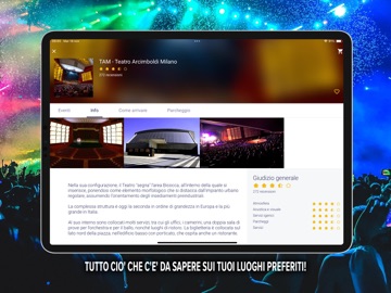 TicketOne: Biglietti eventi iPad screenshot 8