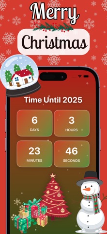 Where is the Santa? iPhone screenshot